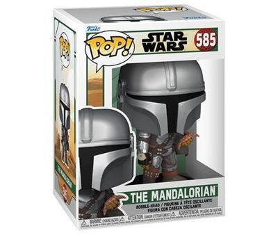 Funko Pop! Figura com Cabeça Oscilante Star Wars: The Mandalorian Hot on Sale