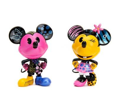 Figuras Disney - Mickey e Minnie 10cm - Edição Especial Hot on Sale