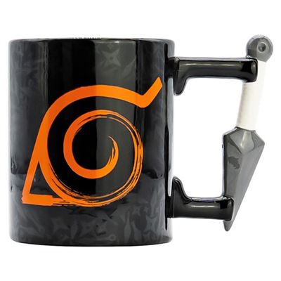 Caneca 3D Anime: Kunaï Konoha - 460ml Discount