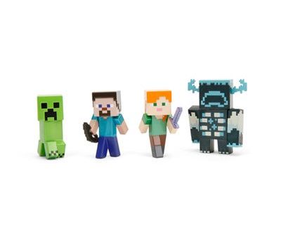 Nano Figuras Minecraft - Set 4 Unidades 7cm Online now