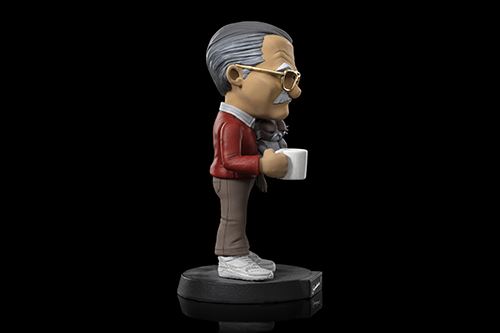 Figura MiniCo Marvel Stan Lee with Grumpy Cat - Iron Studios Supply