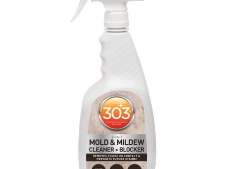 303 Products - Mold & Mildew Cleaner & Blocker w Trigger Sprayer - 32 oz. - 30574 Online now