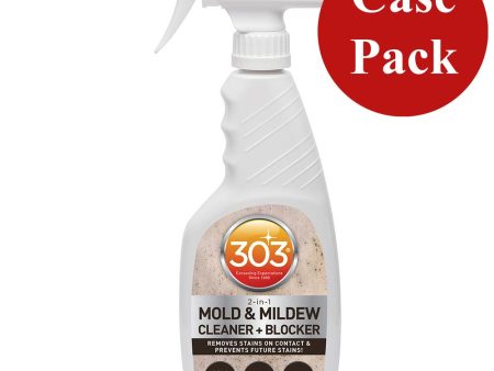 303 Products - Mold & Mildew Cleaner & Blocker with Trigger Sprayer - 16oz *Case of 6* - 30573CASE Online Sale